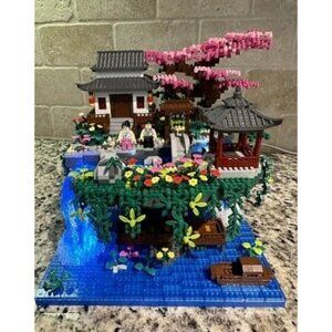 New Cherry Blossom Tree Building Set with Gift Box Original Music Cherry Blossom